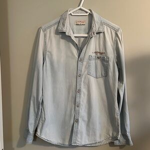 Ed Hardy light Blue Denim Shirt